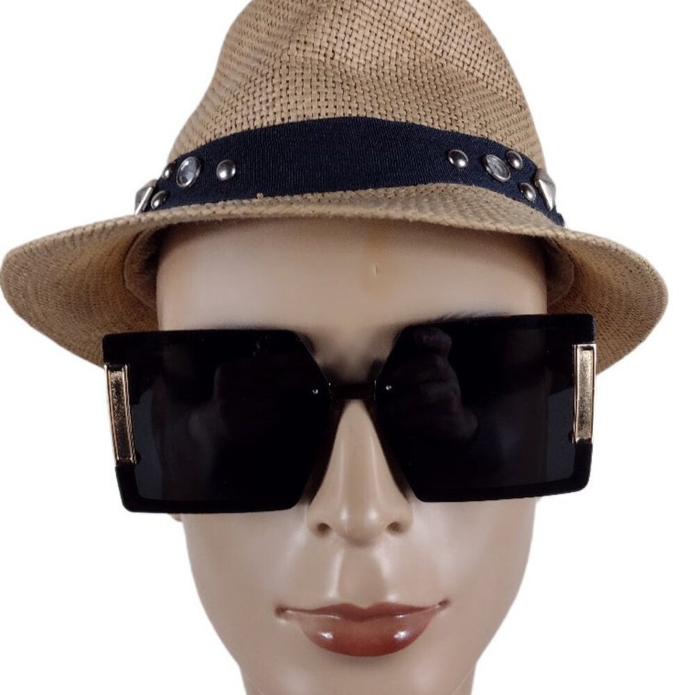 ELLURE SQUARE TORTOISE SUNGLASSES # ELS 126
